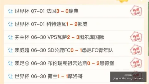 竞彩足球比分 131157 0